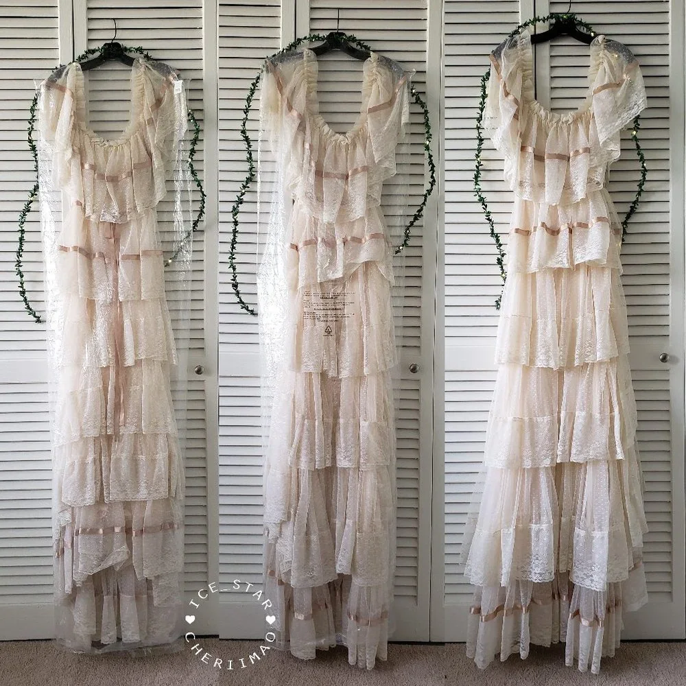 LoveShackFancy LIMITED EDITION RARE Fabia Wedding Dress Gown - Picture 8 of 16